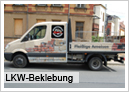 LKW Beklebung