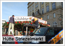 Glühhütte auf dem Striezelmarkt